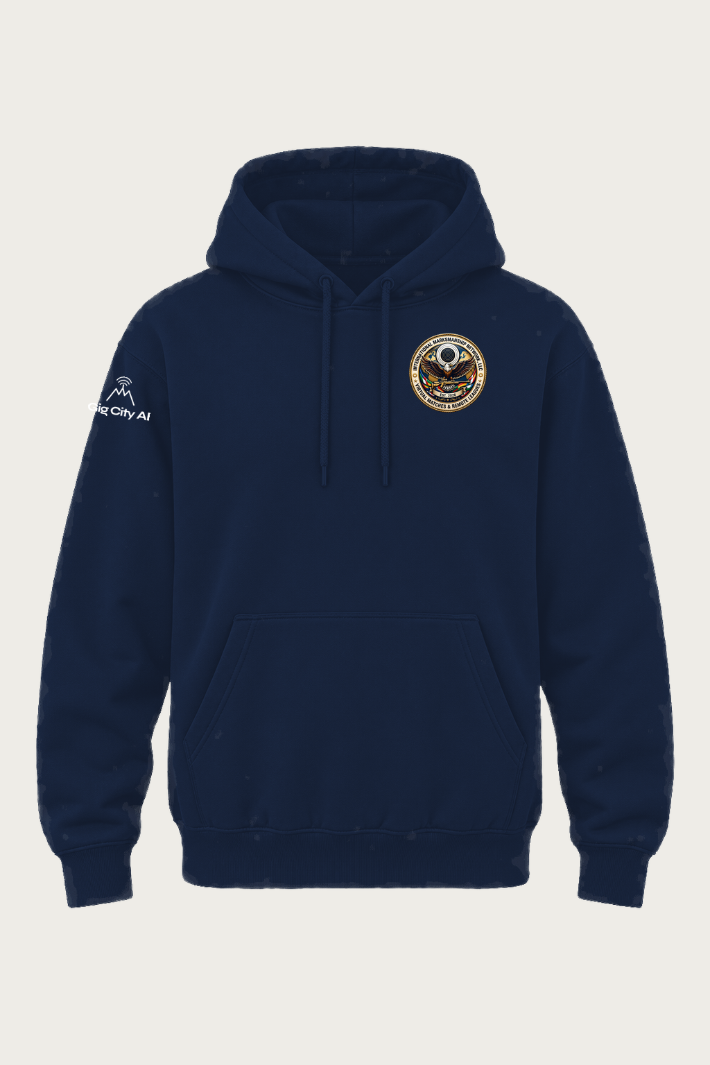 Ironclad Campaign Hoodie front with IMN chest seal