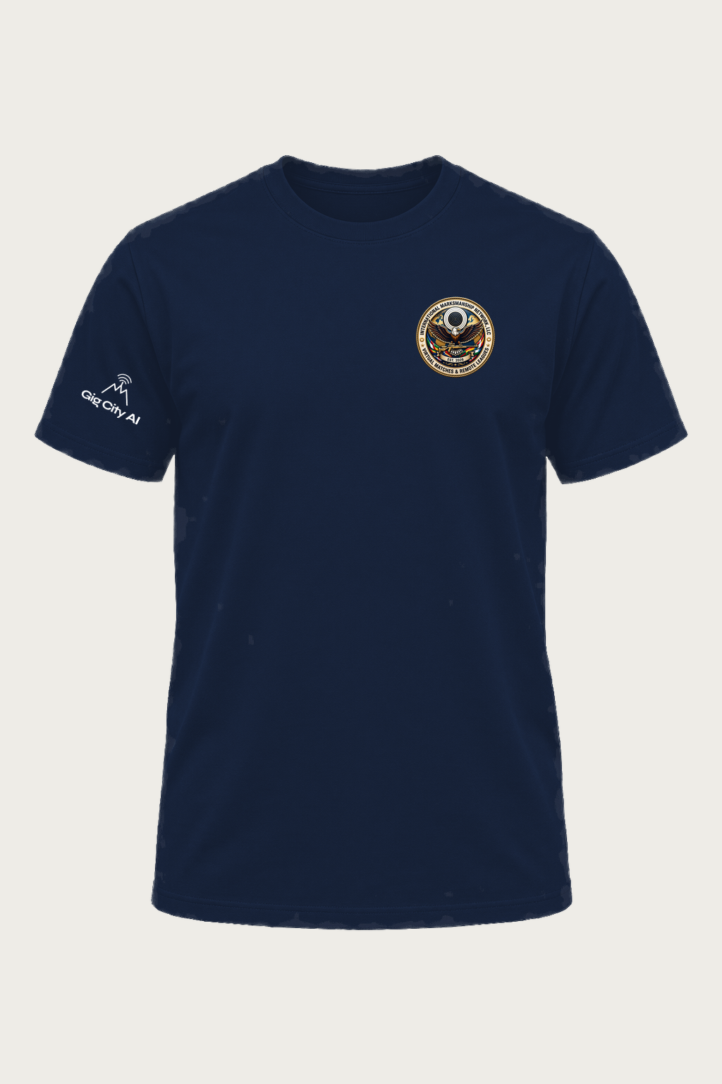 Ironclad Campaign T-shirt front with IMN chest seal