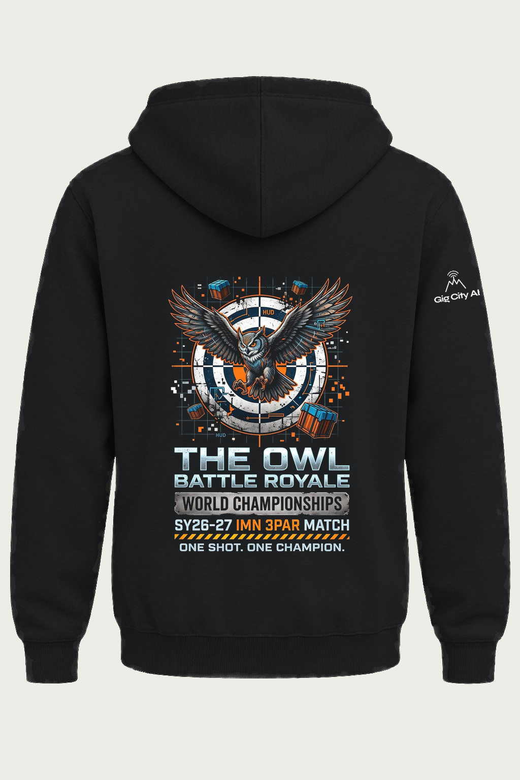 OWL Battle Royale World Championships Hoodie back design