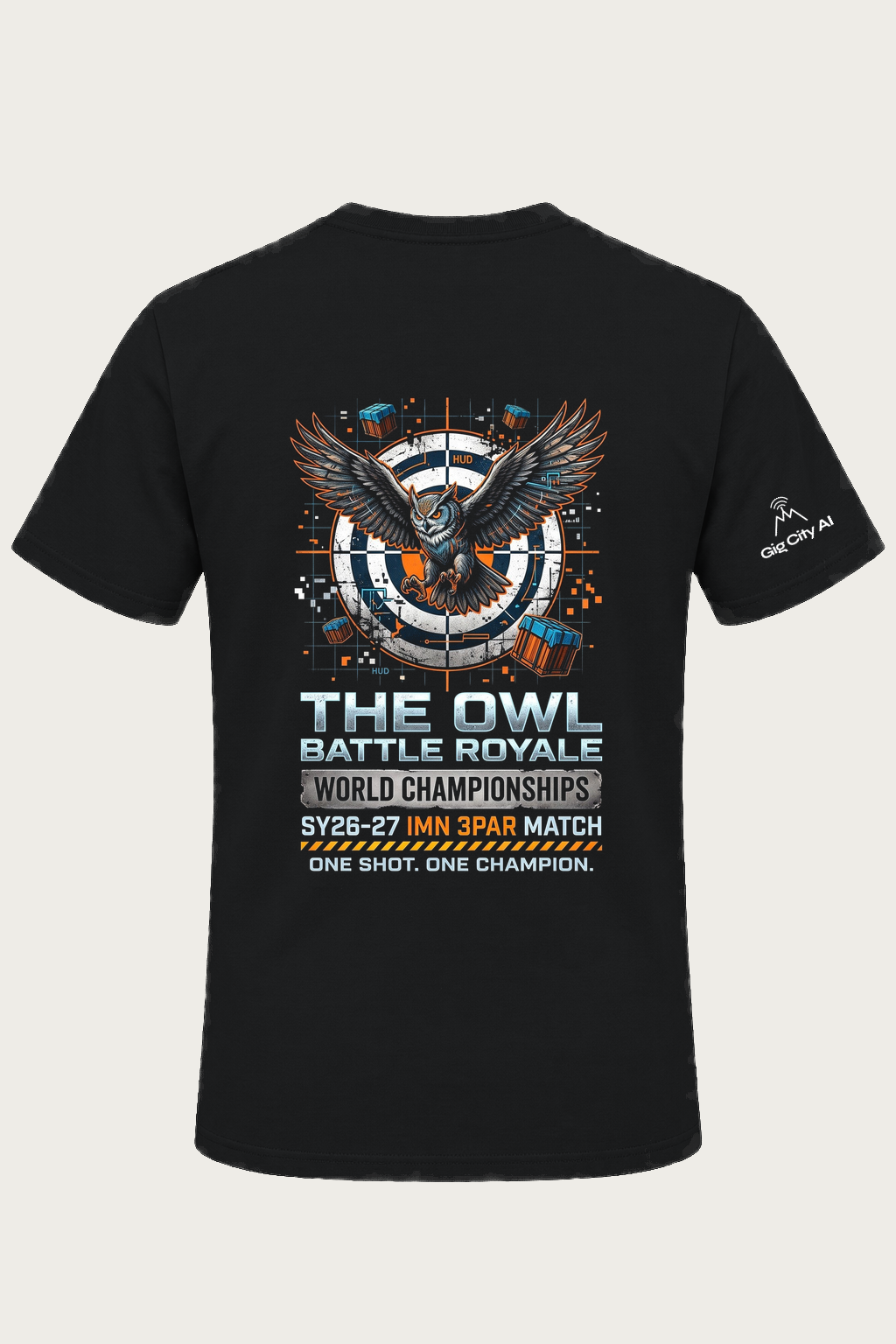 OWL Battle Royale World Championships T-shirt back design